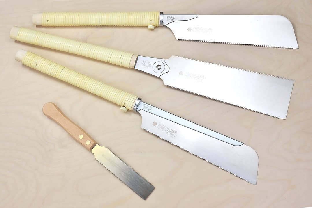 The four most useful Japanese saws for Woodworkers